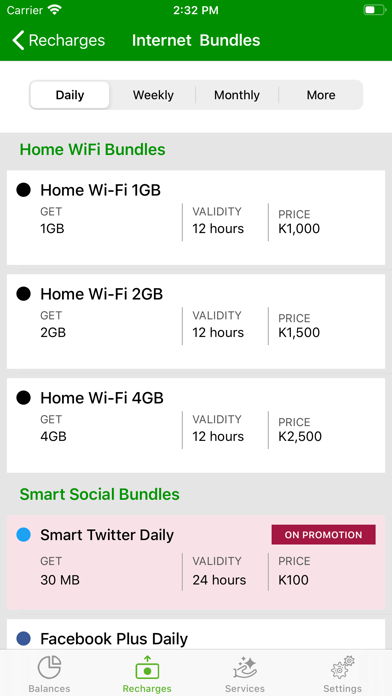 TNM Smart App Screenshot