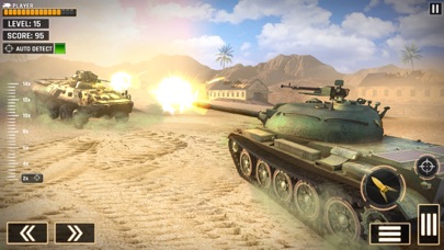 Tank Games 3D : Army War Gamesのおすすめ画像3