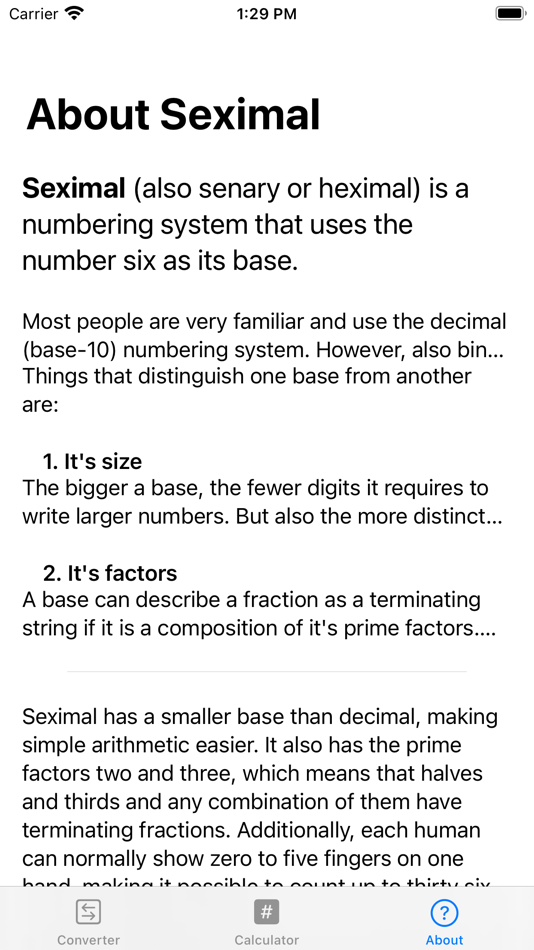 #1. seximal (macOS) 由: Henrik Storch