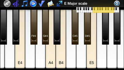 Screenshot #2 pour Échelles et accords de piano