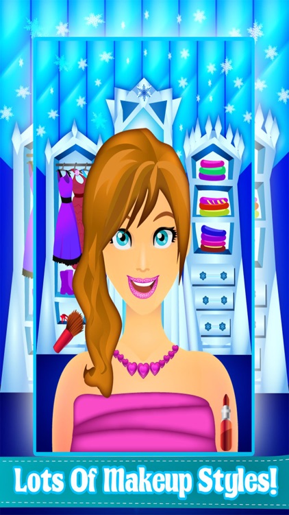 Ice Movie Frozen Princess Game screenshot-6