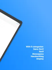 xfont - custom font installer ipad resimleri 2