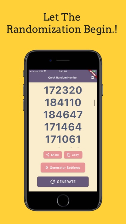 Quick Random Number Generator screenshot-7