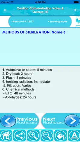 Game screenshot Cardiac Cath Exam Review App hack