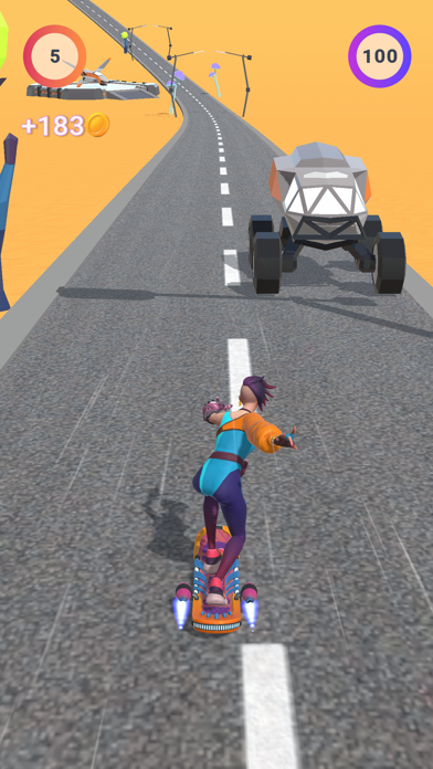 Screenshot #1 pour CyberRun Girl