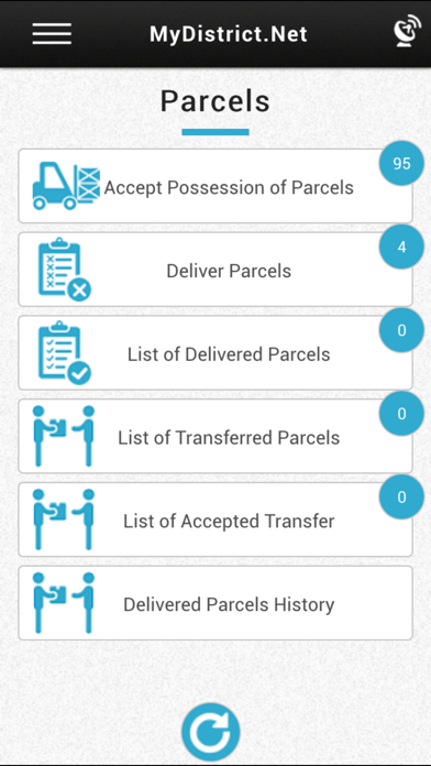 MyDistrict.Net Delivery App Screenshot
