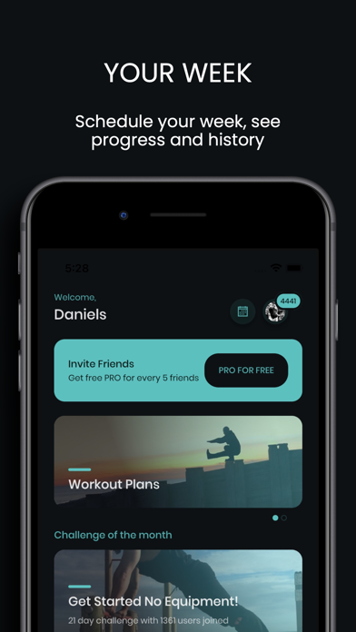 Caliverse - Bodyweight Fitness Screenshot