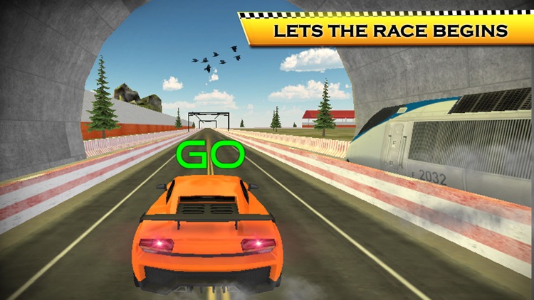 Real Train vs Car Racing 2023