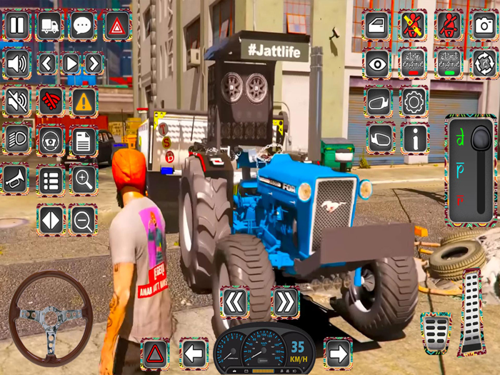 Tractor Transport Farming Game