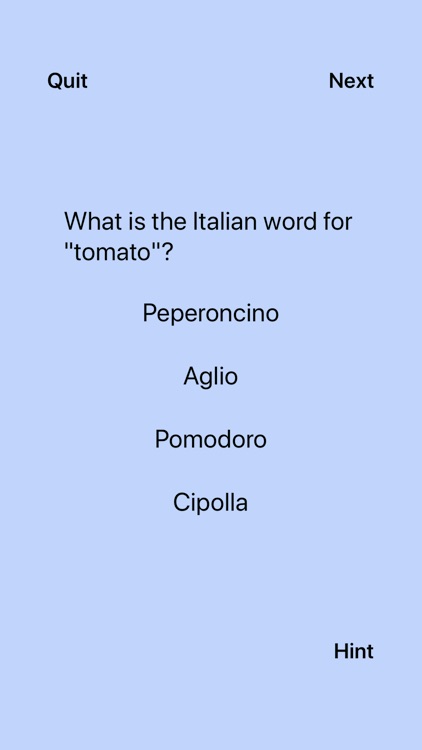 Trivia Game - The Real Quiz