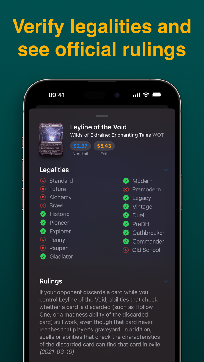 MTG Scanner - Lion’s Eye