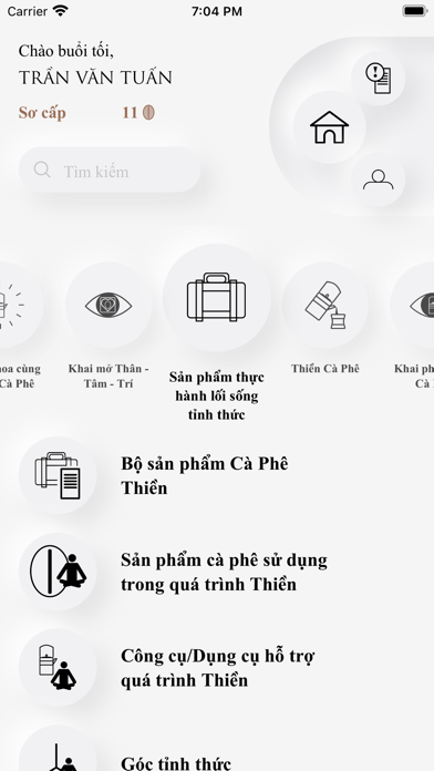 Thiền Cà Phê Screenshot