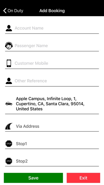 TBMS Driver - Taxi system