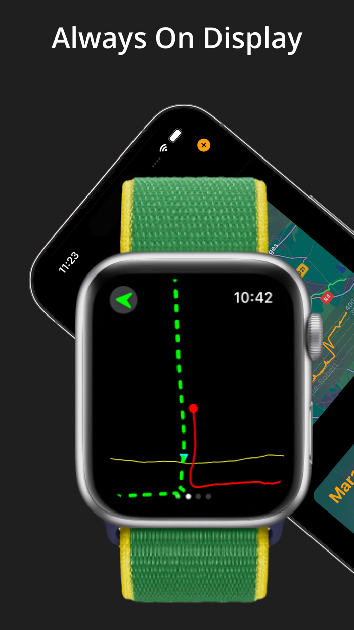 Tachymaze running and cycling