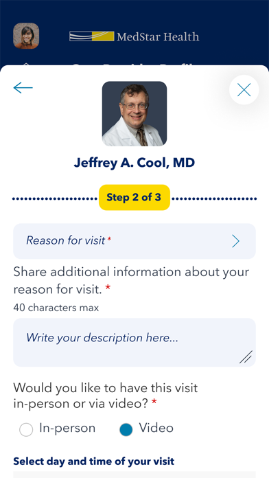 MedStar Health Screenshot