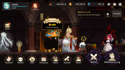 My Sweet Home Dungeon: RPG Hack screenshot 7 - game app interface