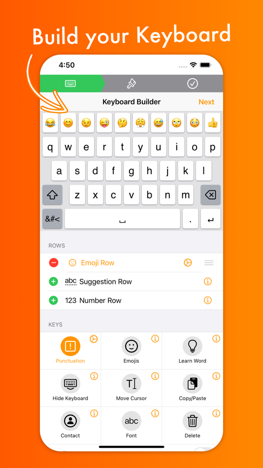 #1. MyKeyboard Pro (iOS) By: FiveSheep OU