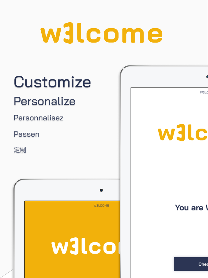 W3lcome Check-in