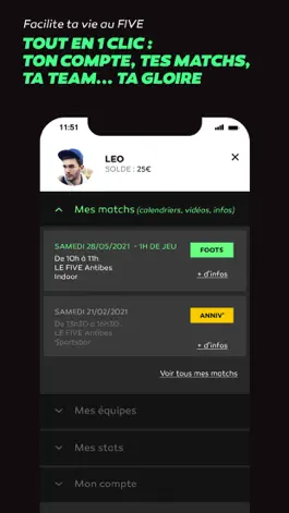 Game screenshot LE FIVE - Ça joue! apk
