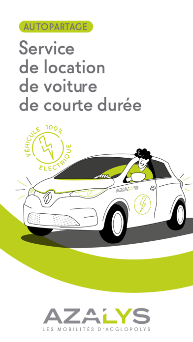 Azalys Autopartage Screenshot