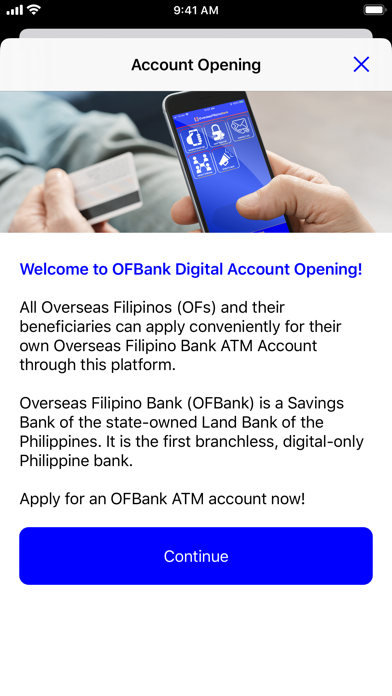 OFBank Mobile Banking Screenshot