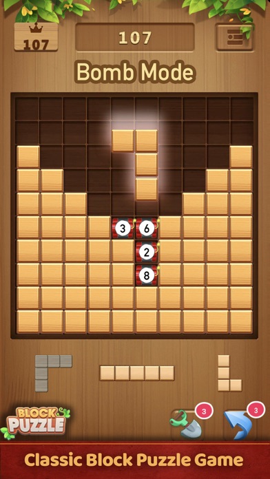 Screenshot #1 pour Block Puzzle Wood Classic 2024