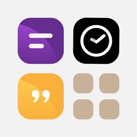 螢幕擷取畫面 (4) Shortcut Widgets: Custom Theme