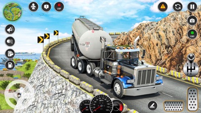 Oil Tanker Euro Truck 3D Games Screenshot