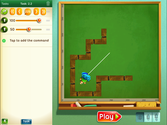 Move the Turtle: Learn to Code iPad app afbeelding 1