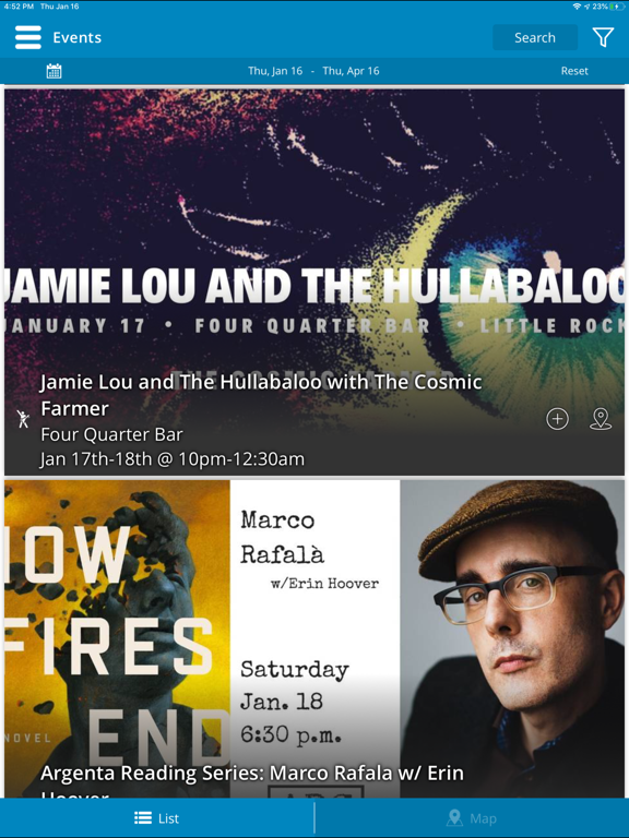 Explore North Little Rock! iPad screenshot 4 - Travel app