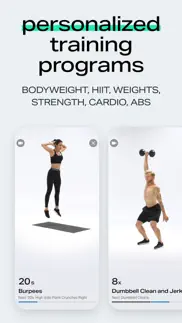 freeletics: workouts & fitness iphone screenshot 2