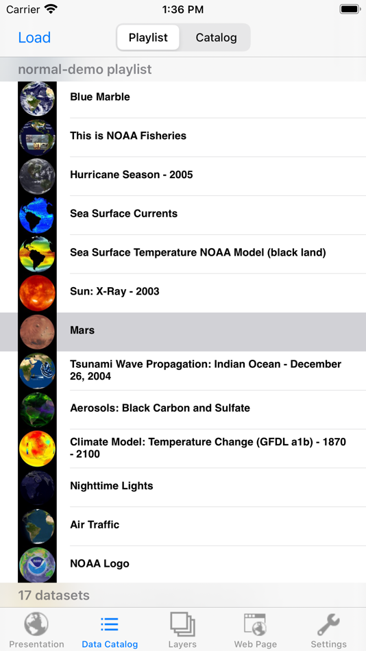 #2. SOS Remote (iOS) 由: NOAA Science On a Sphere