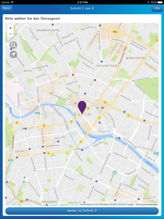 Screenshot #5 pour Stromnetz Berlin StörMeldung
