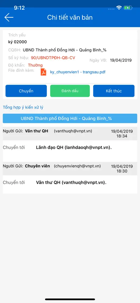 EOffice Tập Đoàn VNPT