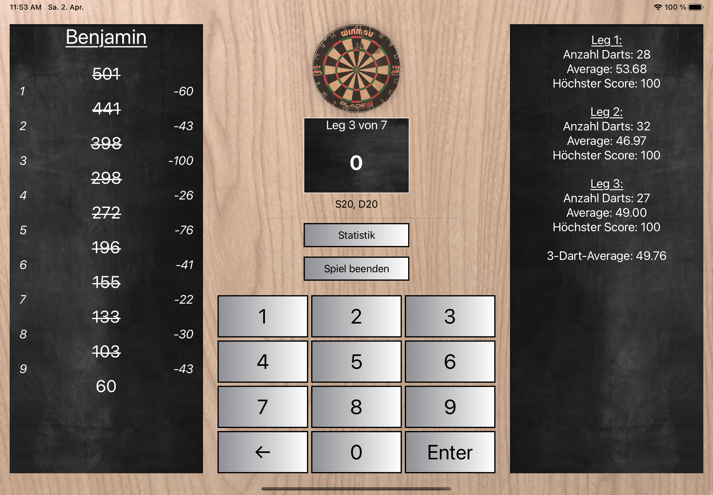 Dart Scorer Pro