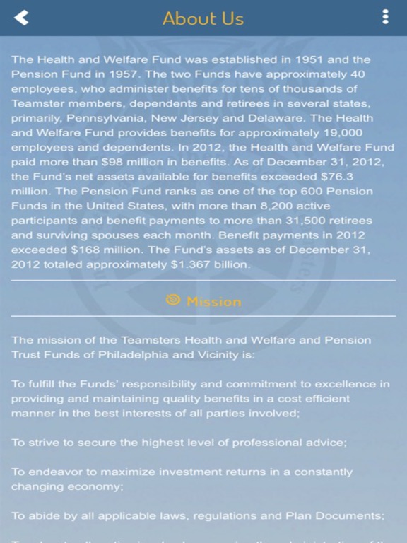Screenshot #5 pour Teamsters HW and Pension Funds