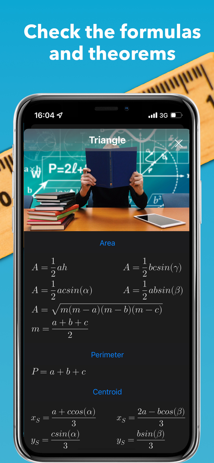 Geometry solver  - calculator