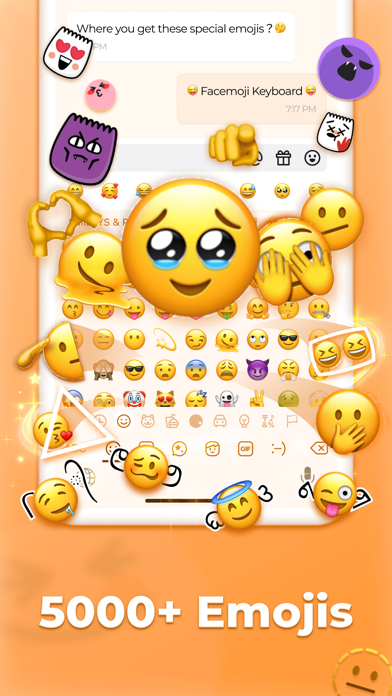 Facemoji Keyboard: Fonts&Emojiのおすすめ画像2