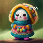 Wooly Dolls Stickers App Positive Reviews