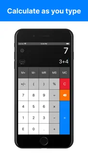calculator pro elite iphone screenshot 1