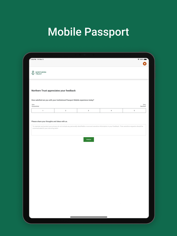 Institutional Passport