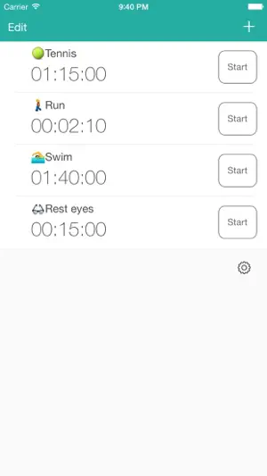sTimers screenshot 1