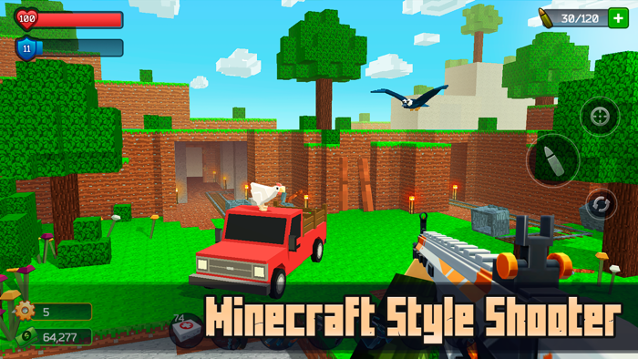 Pixel Combat Zombie Games 3-D