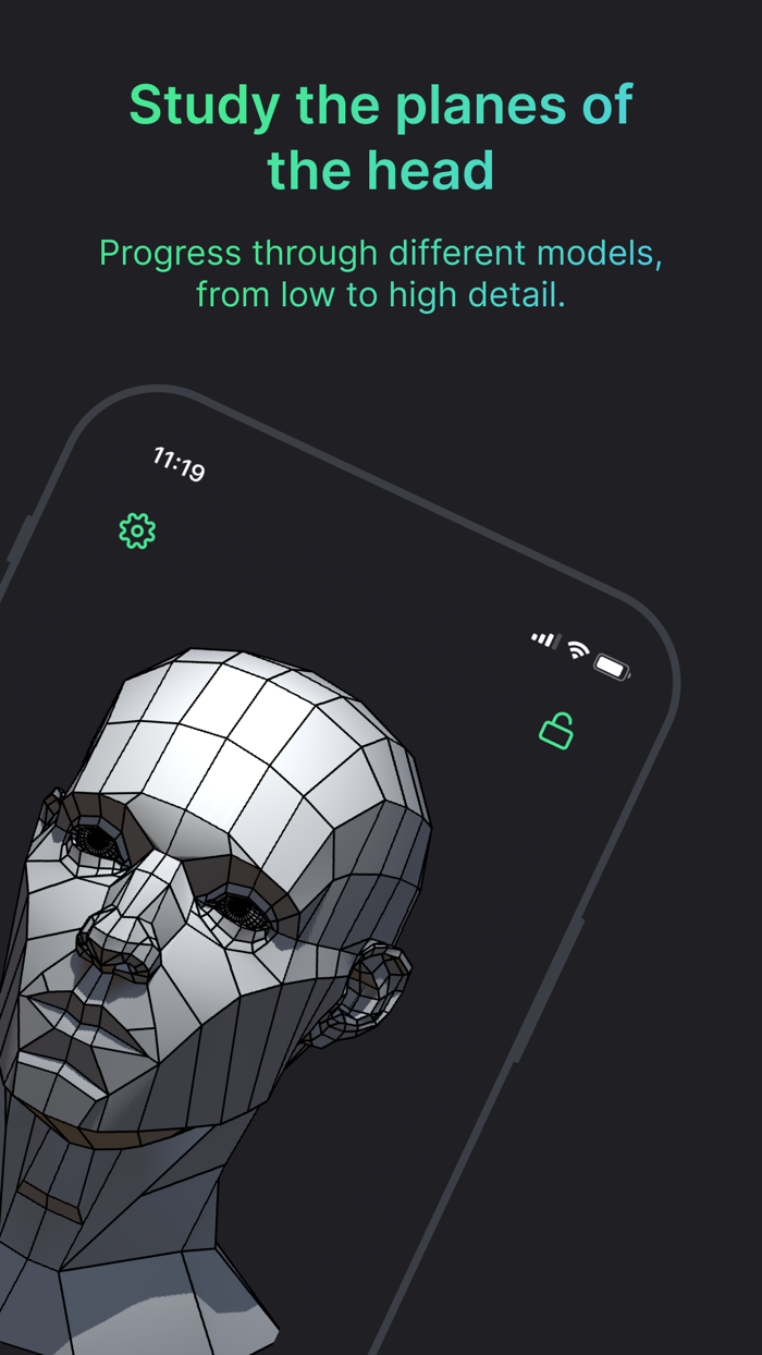 Head Model Studio - Art Study