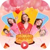 Birthday Name Song Video Maker icon