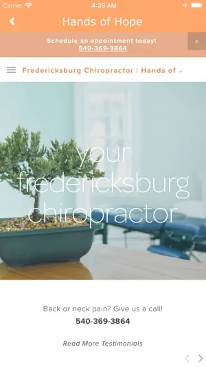 Hands of Hope Chiropractic screenshot 3