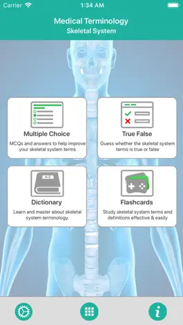 Game screenshot Skeletal System Medical Terms mod apk