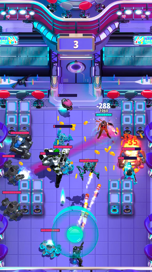 #4. Cyber Punk Hero: Roguelike RPG (iOS) By: APPWILL COMPANY LTD