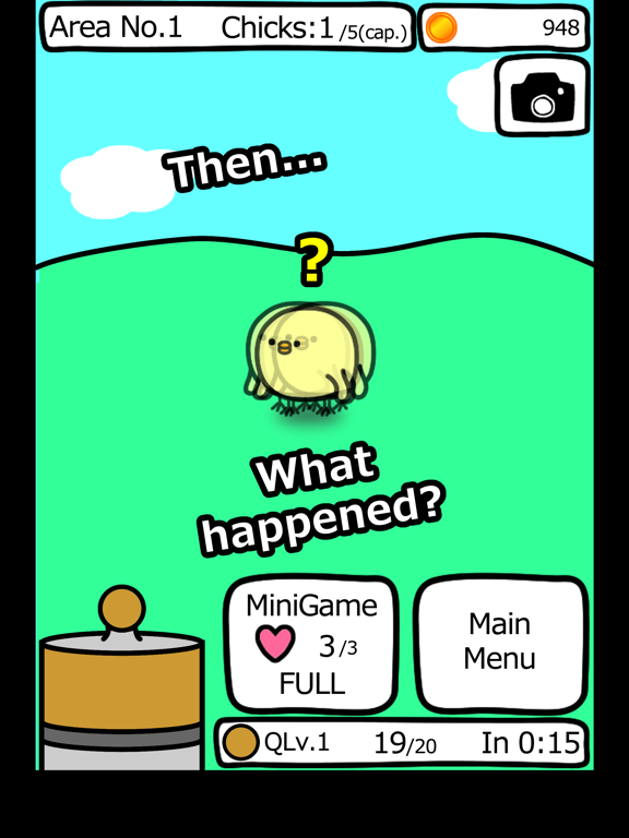 Screenshot #6 pour Feed Chicks! - weird cute game