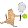Cat Tennis 3D icon